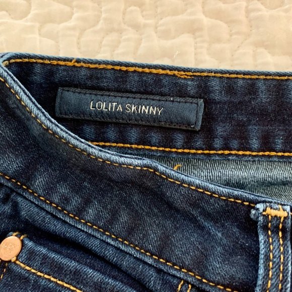 Lucky Brand Lolita Mid Rise Skinny Jeans - Sz 27 - Picture 9 of 13